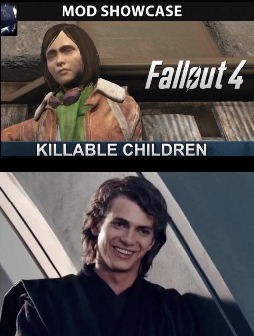 MOD SHOWCASE Fallout 4 KILLABLE CHILDREN