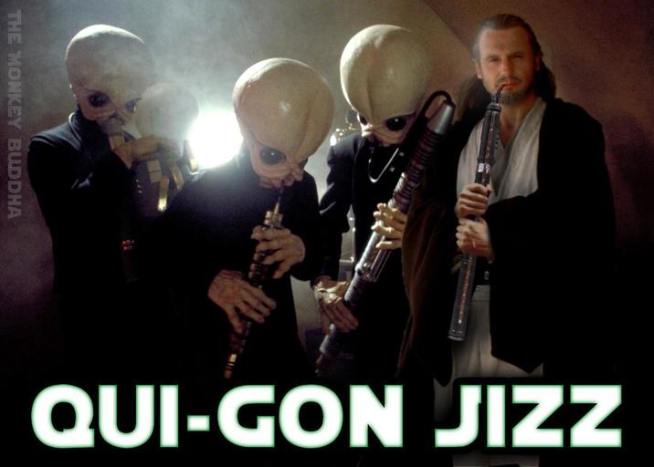 THE MONKEY BUDDHA QUI-GON J---