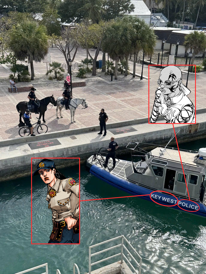 ONIAID ONINWIMS IN POLICE ORTABL KEY WEST POLICE
