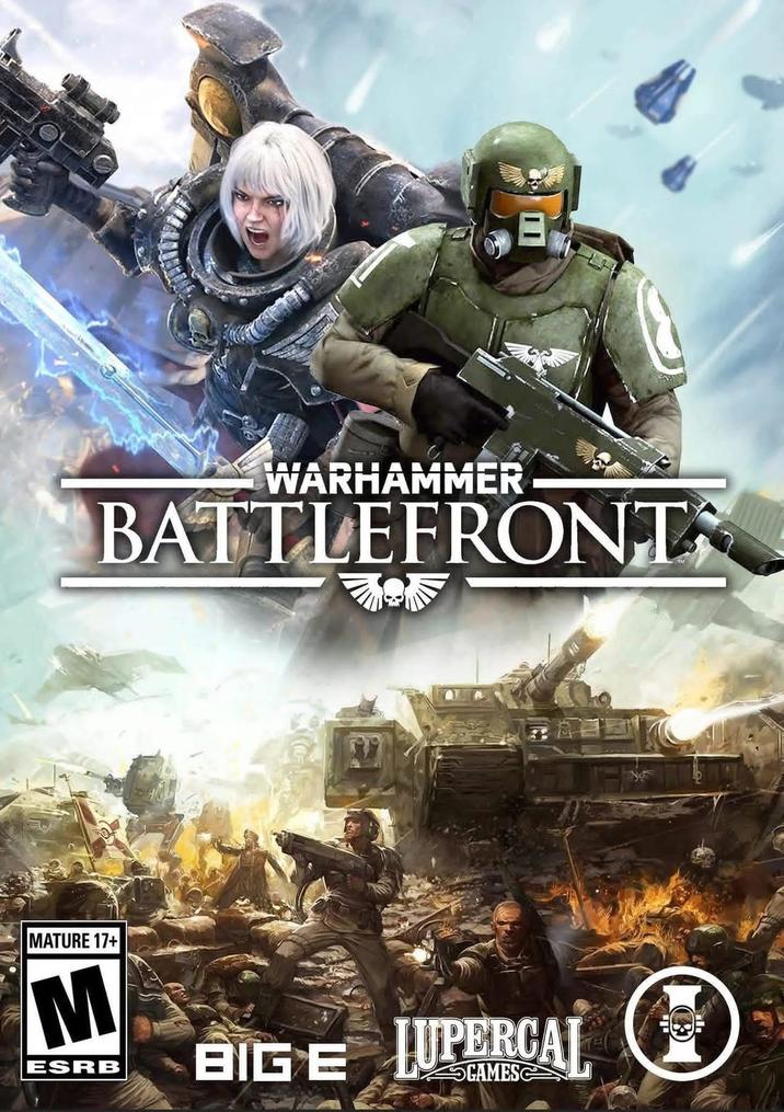 B WARHAMMER BATTLEFRONTA MATURE 17+ M ESRB BIGE LUPERCAL GAMES