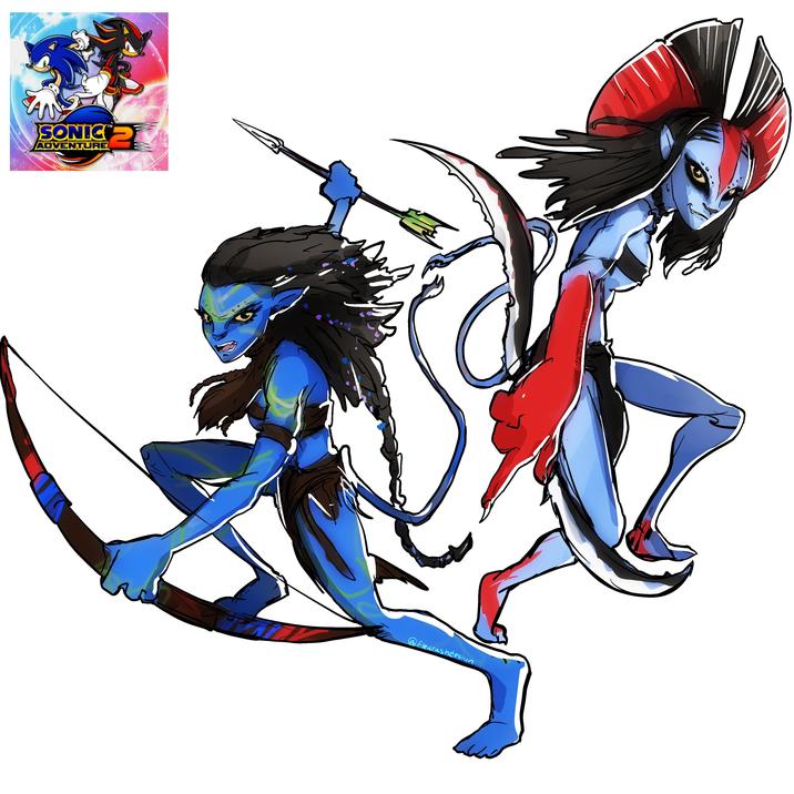 SONIC ADVENTURE 2 @fleurashdesign