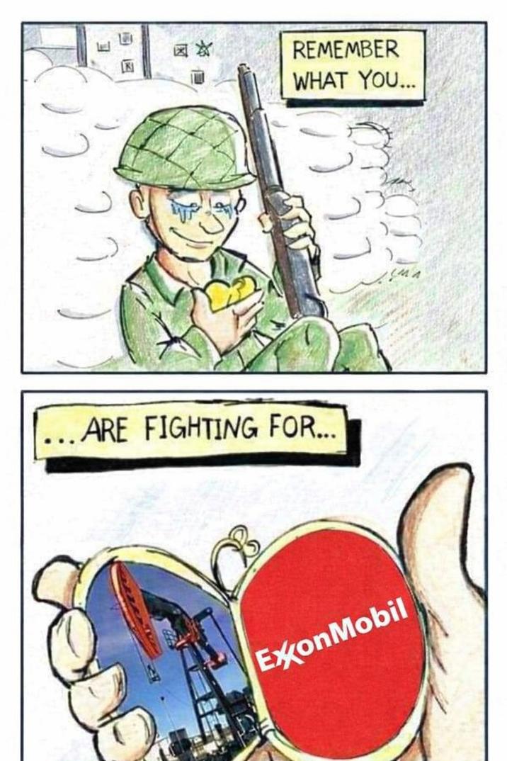 E IN K REMEMBER WHAT YOU... ...ARE FIGHTING FOR... ExxonMobil