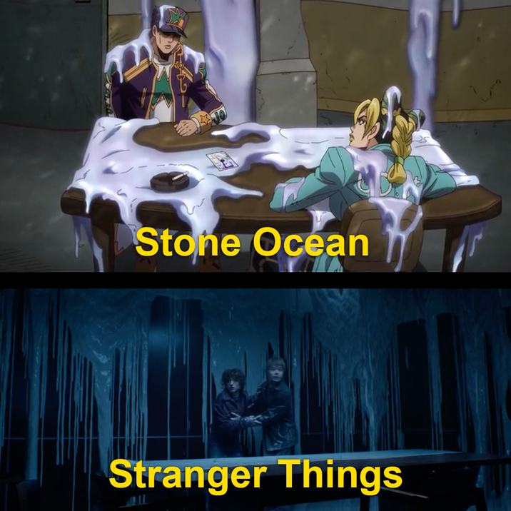 Stone Ocean Stranger Things