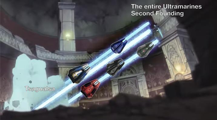 WWWX Tsagualsa The entire Ultramarines Second Founding