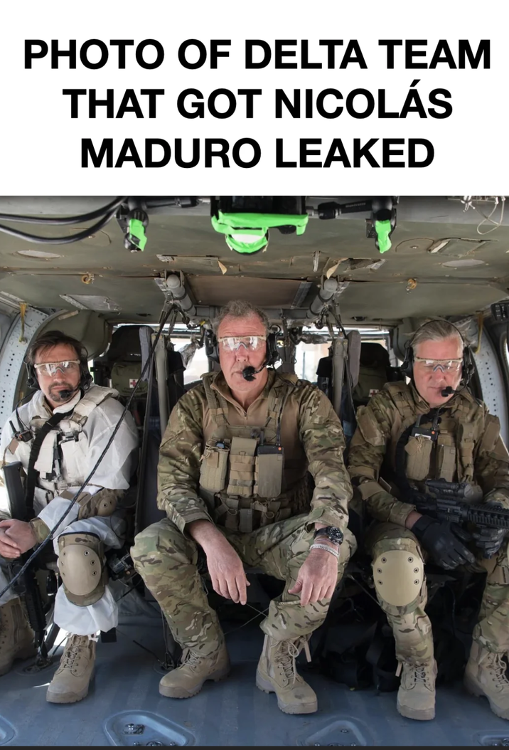 PHOTO OF DELTA TEAM THAT GOT NICOLÁS MADURO LEAKED
