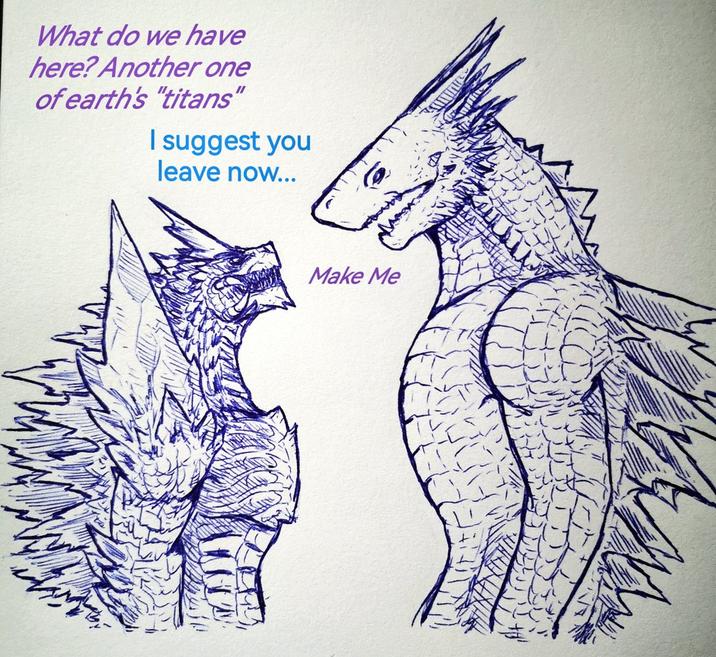 What do we have here? Another one of earth's "titans" I suggest you leave now... Make Me