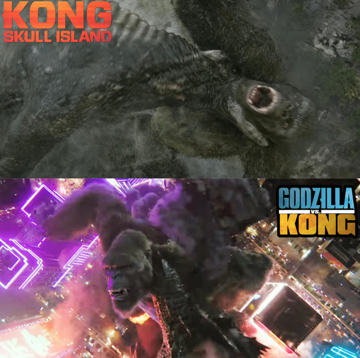 KONG SKULL ISLAND GODZILLA KONG