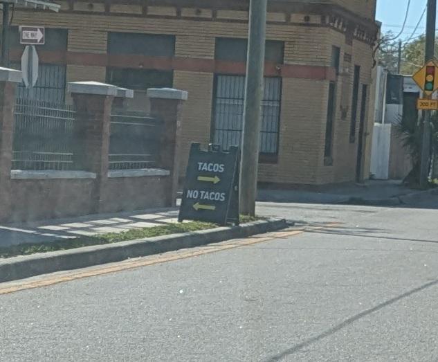 THE WAY TACOS NO TACOS 200