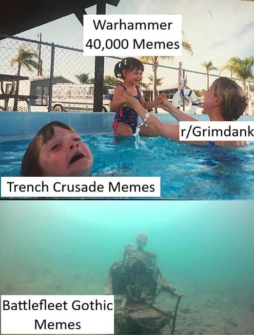 Warhammer 40,000 Memes Trench Crusade Memes Battlefleet Gothic Memes r/Grimdank