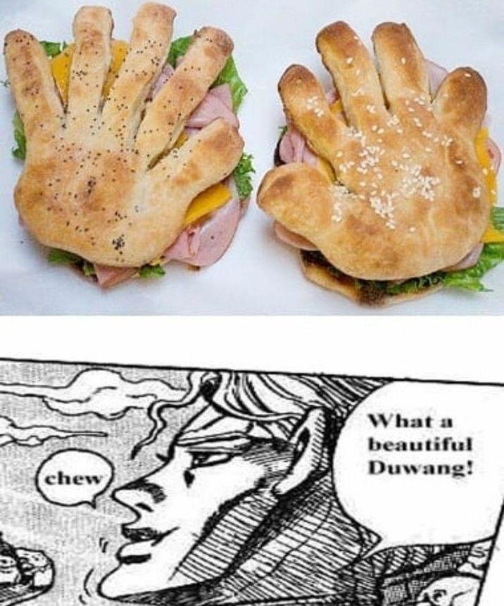 chew What a beautiful Duwang!