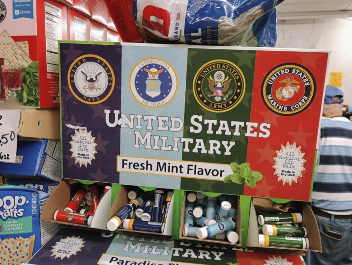 NED Storybooks Details on Back PJ Library Nutrition Facts Calories Total Fa Saturated Fa Cholester MEDENSE NAME HE Wortion Facts TED TES STAT D RAND UNITED STATES SAITED STATES UNITED STATES 50 602 ARON STRET 171 ROUTE: ORANGEBURG PRODUCT All Natural Lip Balm Made in the USA AIR FORCE * ARMY MARINE UNITED STATES MILITARY Fresh Mint Flavor CORPS All Natural Lip Balm Made in the USA op. arts FROSTED CONFETTI CUPCAKE ly&Articaly Ford Con saber natural y antic FICE Nutri Dats Natural Lip Balm Made in the USA MILITARY Parad QURD