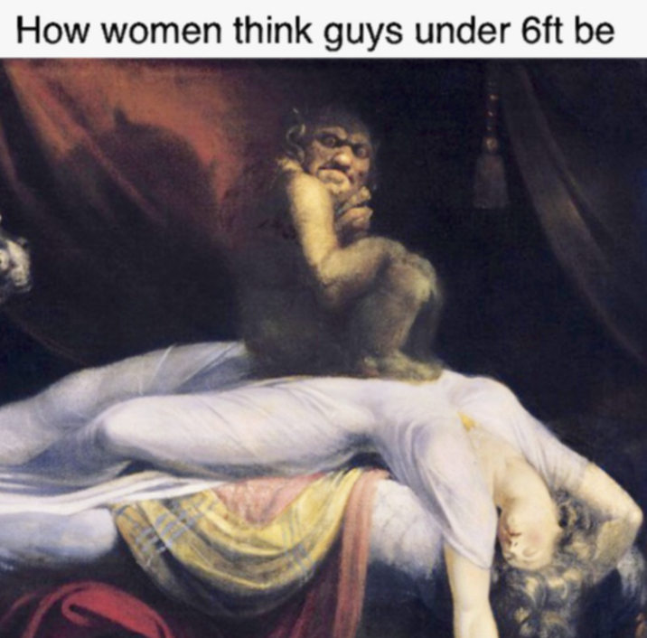 How women think guys under 6ft be