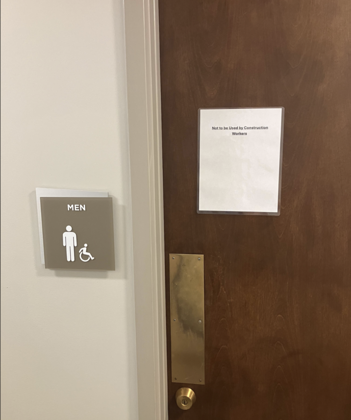 MEN Not to be Used by Construction Workers
