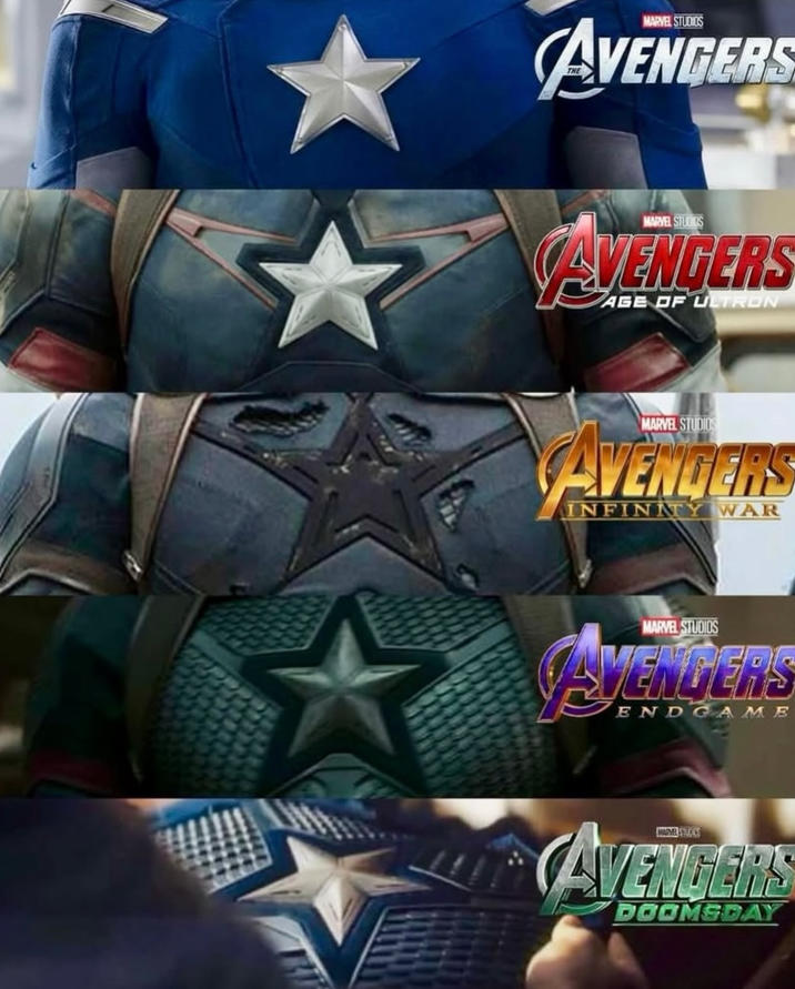 MARVEL STUDIOS AVENGERS MARVEL STUDIOS AVENGERS AGE OF ULTRON MARVEL STUDIOS AVENDERS INFINITY WAR MARVEL STUDIOS AVENGERS ENDGAME MARVEL STUCKS AVENGERS DOOMSDAY