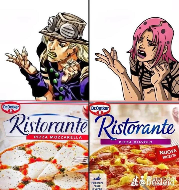 Dr.Oetker Dr.Oetker Ristorante Ristorante PIZZA MOZZARELLA PIZZA DIAVOLO Peperoni rosso e verde NUOVA RICETTA