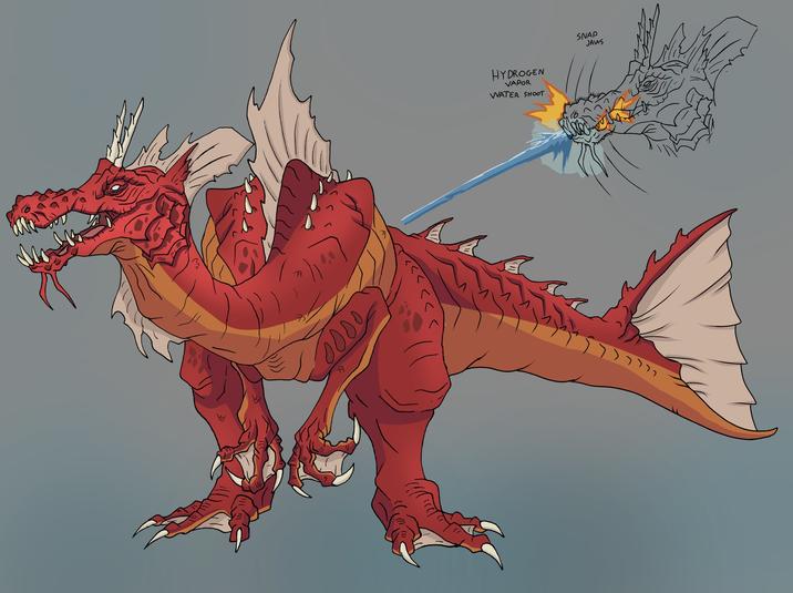 0000 HYDROGEN VAPOR WATER SHOOT SNAP JAWS