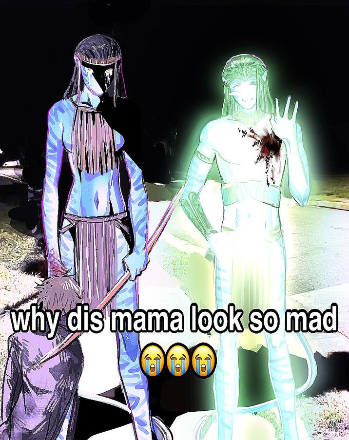 why dis mama look so mad