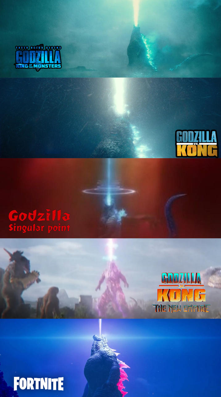 THEIR REIGN BEGINS GODZILLA KING MONSTERS Godzilla Singular point FORTNITE GODZILLA KONG GODZILLA KONG THE NEW EMPIRE