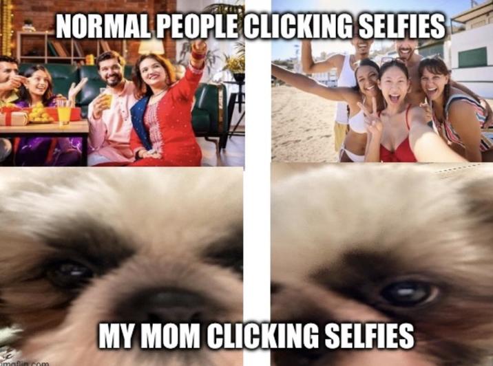 imaflin.com NORMAL PEOPLE CLICKING SELFIES MY MOM CLICKING SELFIES