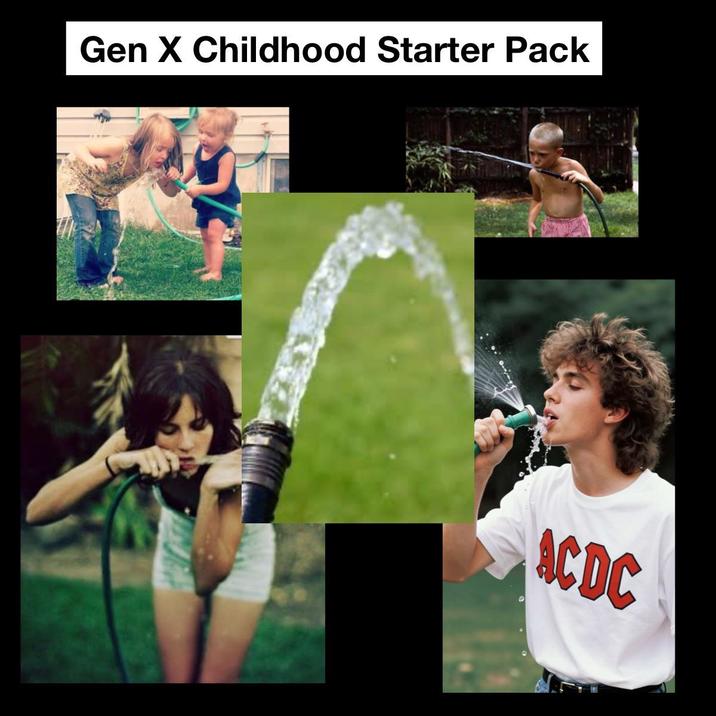 Gen X Childhood Starter Pack ACDC