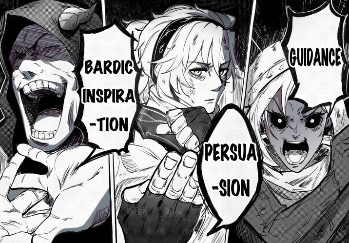 BARDIC INSPIRA -TION PERSUA -SION GUIDANCE