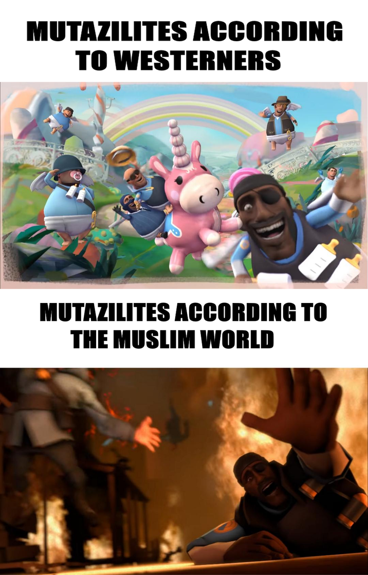 MUTAZILITES ACCORDING TO WESTERNERS MUTAZILITES ACCORDING TO THE MUSLIM WORLD