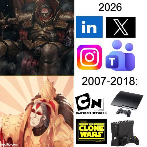 imgflip.com 2026 in X Ο T 2007-2018: CN CARTOON NETWORK STOR THE CLONE WARS