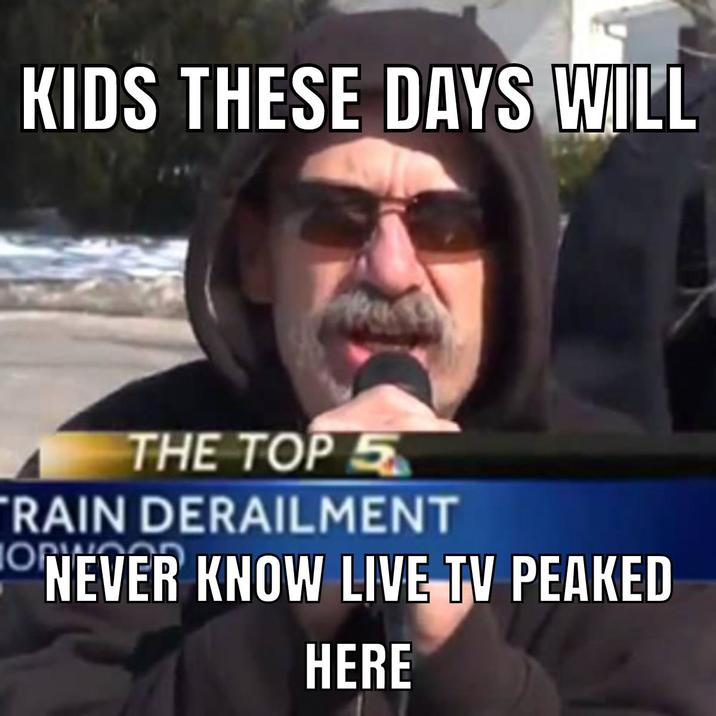 KIDS THESE DAYS WILL THE TOP 5 RAIN DERAILMENT ON NEVER KNOW LIVE TV PEAKED HERE