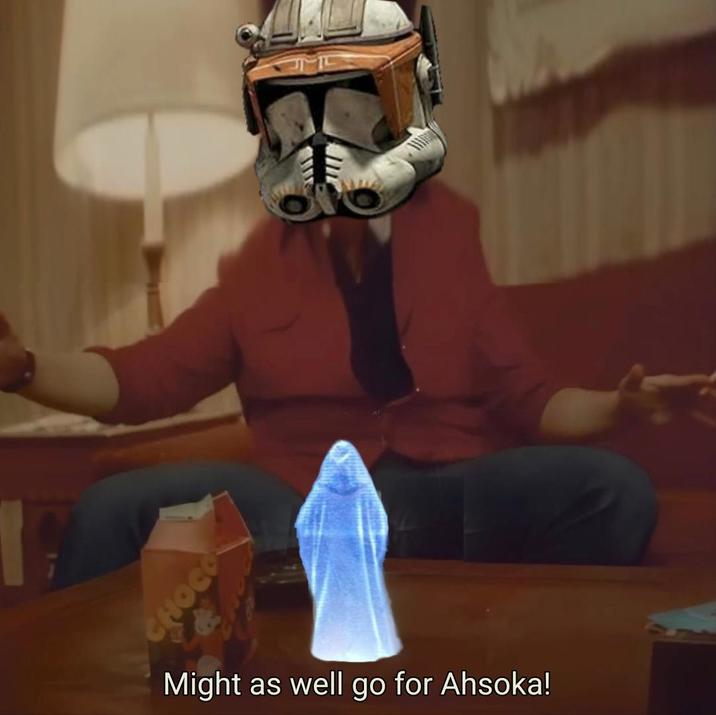 Might as well go for Ahsoka!