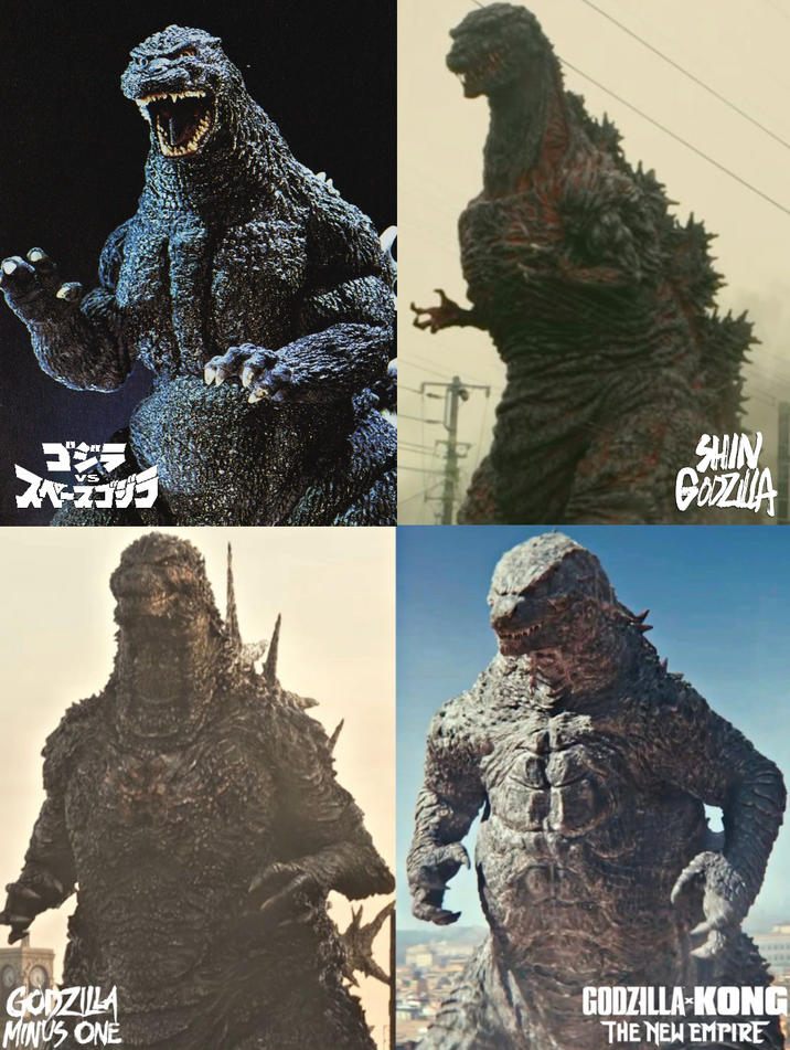 ב GODZILLA MINUS ONE SHIN GODZILA GODZILLA KONG THE NEW EMPIRE