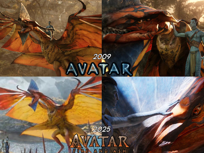 2009 AVATAR 2025 AVATAR FIRE AND ASH