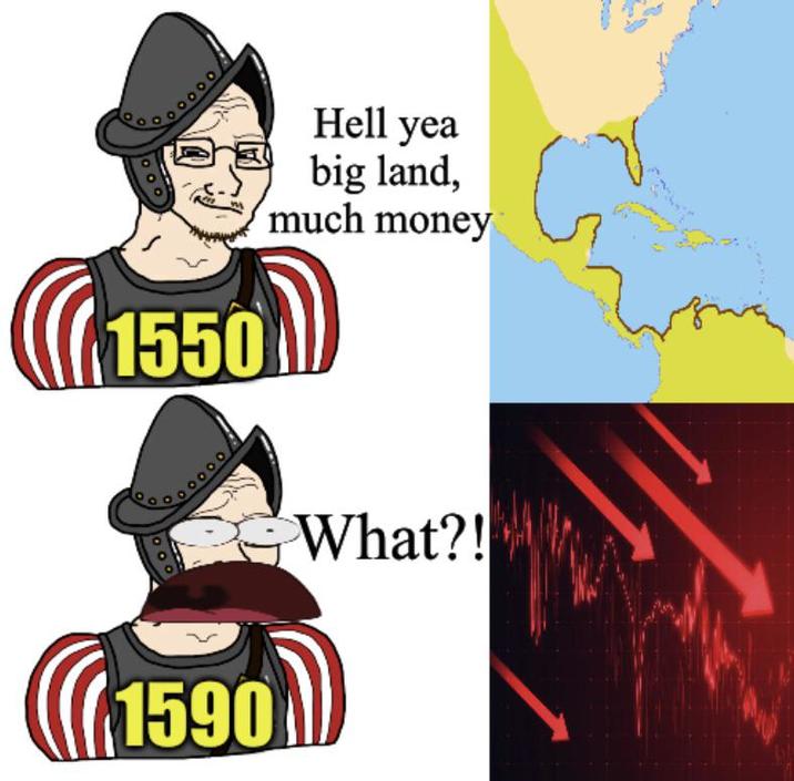0000 Hell yea big land, much money 1550 1590 What?!