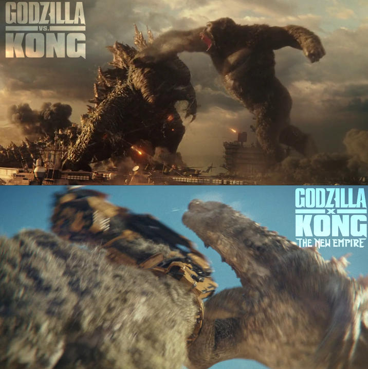 GODZILLA VS. KONG GODZILLA KONG THE NEW EMPIRE