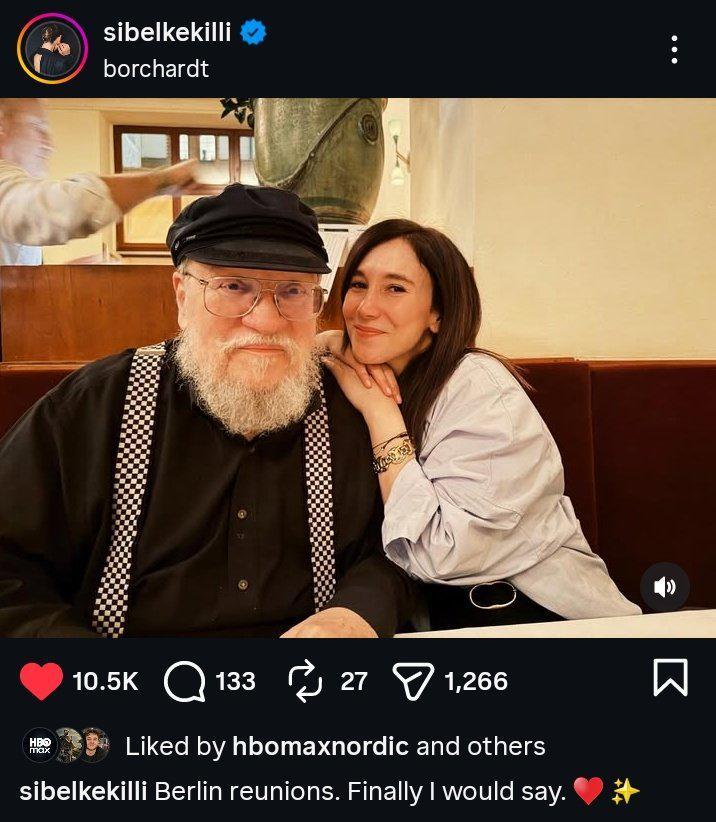 sibelkekilli borchardt HBQ max 10.5K 133 271,266 Liked by hbomaxnordic and others sibelkekilli Berlin reunions. Finally I would say. Σ