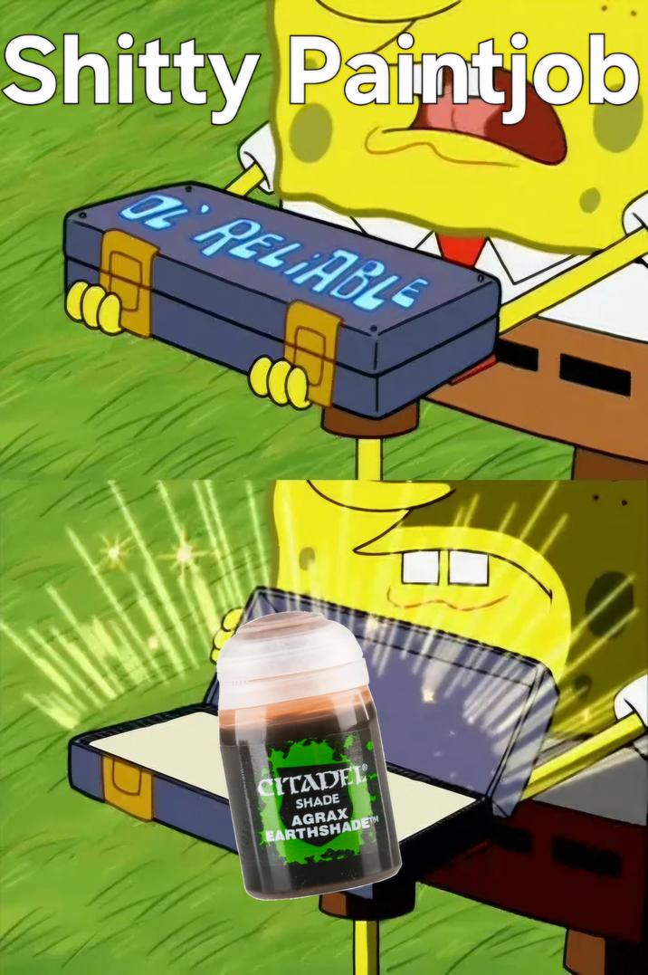 S----- Paintjob RELIABLE CITADEL SHADE AGRAX EARTHSHADE™