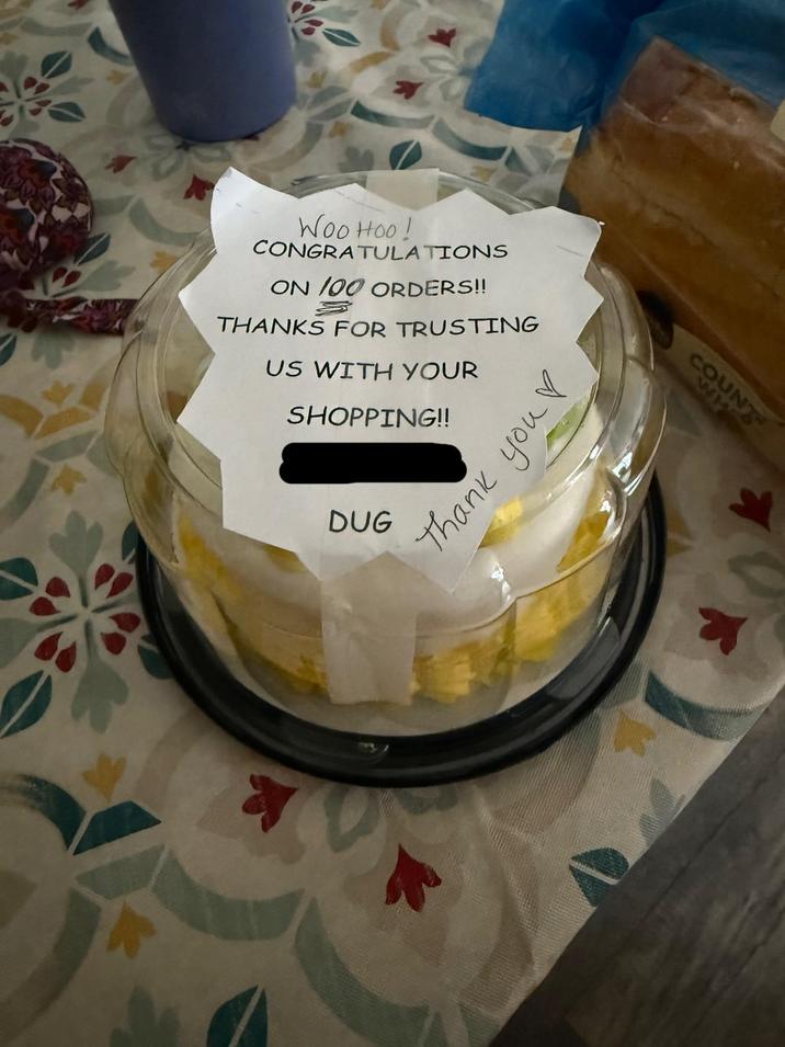 Woo Hoo! CONGRATULATIONS ON 100 ORDERS!! THANKS FOR TRUSTING US WITH YOUR SHOPPING!! DUG Thank you COUNT WH