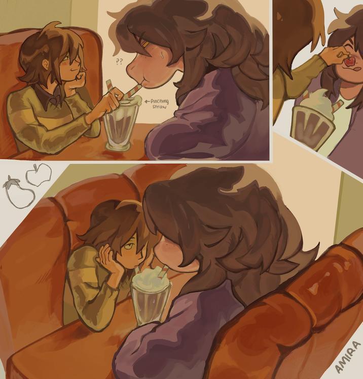 ?? -Pinching Straw AMIRA