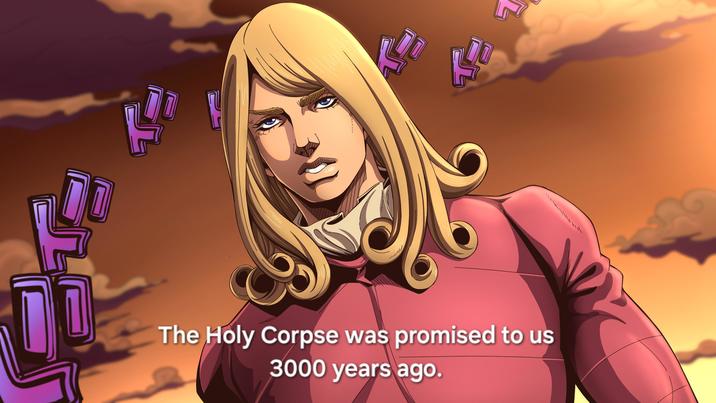 The Holy Corpse was promised to us 3000 years ago.