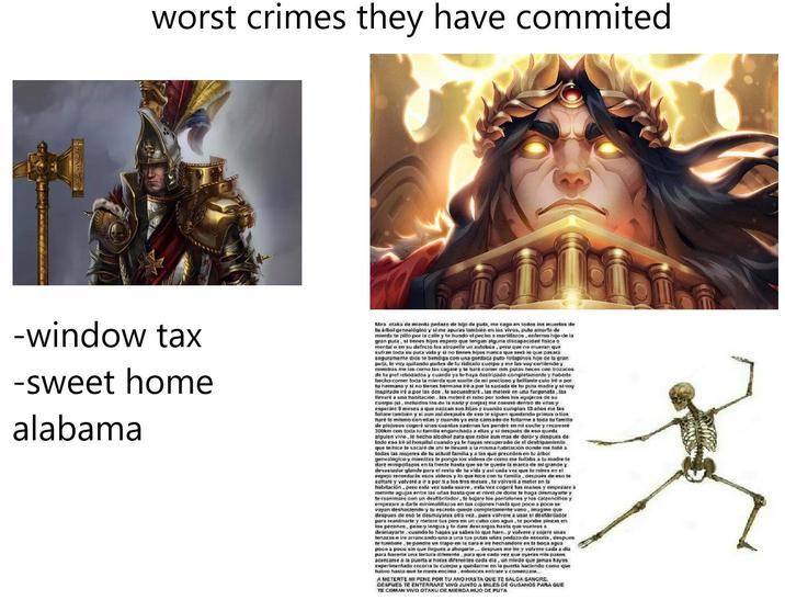 worst crimes they have commited -window tax -sweet home alabama Mataku de mierda pedazo de hijo de puta, me cago en todos los muertos de tu árbol genealógico y si me apuras también en los vivos, putoamento de mierda te pillo por la calle y te hundo el pecho a martillaros, enfermo hijo de la gran pula, si tienes hijos espero que tengan alguna discapacidad fisca mental e en su defecto los atropelle un autobús, pero que no mueran que sufran toda su puta vida y si no tienes bijos nunca que serà lo que pasará seguramente dios te bendiga con una gordaca puto follapinos hijo de la gran puta, te way quitando partes de tu ridiculo cuerpo y me las voy comiendo y mientras me las como las cagare y te hare comer mis putas heces con trozacos de tu piel rebozados y cuando ya te haya destripado completamente y habere hecho comer toda la mierda que suelte de mi precioso y brillante culo rapor then y si no tienes hermana in airé a por la sudada de tu puta madre y si voy Inspirado iré a por las dos, ta secuestraré, las metere en una furgoneta, las Bevare a una habitación, las meteré el rabo por todos los agujeros de su cuerpo (si, incluidos los de la nariz y orejasi me correre dentro de ellas y esperate 9 meses a que nazcan sus hijas y cuando cumplan 13 años me las follare también y si aum and después de eso te siguen quedando primasti hare to mismo con ellas y cuando ya este cansado de follarme a toda tu fam de piojosos coger unas cuantas cadenas las pendre en mi coche 300km con toda tut tu familia a enganchada a ellas y s si después de alguien vive, le hecho alcohol para que rable aun mas de dolor y después de todo eso iré all hospital cuando ya te hayas necuperado de el destripamiento que te hice te sacare de ahi te evané a la misma habitación donde me me folle a todas las mujeres de tu actual familia ya las que preceden en tu árbol genealógico y mientras te pongo los videos de como me follaba a tu madre te darė minipolagos en la frente hasta que se te quede la marca de mil grande y devastador g or glande para el resto de tu vida y asi cada vez que te mires en e espejo recordarás esos videos y lo que hice con tu tanitia, después de eso te solar y volver a ir a porta los tres meses, te volveré a meter en la habitación, pero esta vez nada suave, esta vez tus manos y empezare à meterte agujas entre las uñas hasta que el nivel de dolor te haga desmayate y terenimare con un desfibrilador, te bajar los pantalones y los calzoncillos y emperare a darte minimatillazos en tus cojones hasta que poco a poco se vayan deshaciendo y tu escroto quede completamente vano, imagine que despues de eso te desmayaras otra vez, pues volvere a usar el desfibrilador para reanimarte y metere tus pies en un cubo con agua, te pondre piezas en los pezones, pene y lengus y te dare descargas hasta que vuelvasa desmayarle, cuando lo hagas ya sabes lo que harey volvere y cojere sin tenazane ire arrancando una a una tus putas uñas pedazo de escoria, despues te tumbare, te pondre un trapo en la cara e lee hechandote en la boca agua poco a poco sin que llegues a ahogarie despues me ire y volvere cada a dia para hacerte una tortura diferente, para que cada vez que oyeras mis pasos acercarse a la puerta a horas diferentes cada dia, un miedo que jamas hayas experimentado recora tu cuerpo y quedarme en la puerta haciendo como que habro hasta que te mees encima entonces entrare v comenzare A METERTE MI PENE POR TU AND HASTA QUE TE SALGA SANGRE DESPUES TE ENTERRARE VIVO JUNTO A MILES DE GUSANOS PARA QUE TE COMAN VIVO OTAKU DE MIERDA HUO DE PUTA