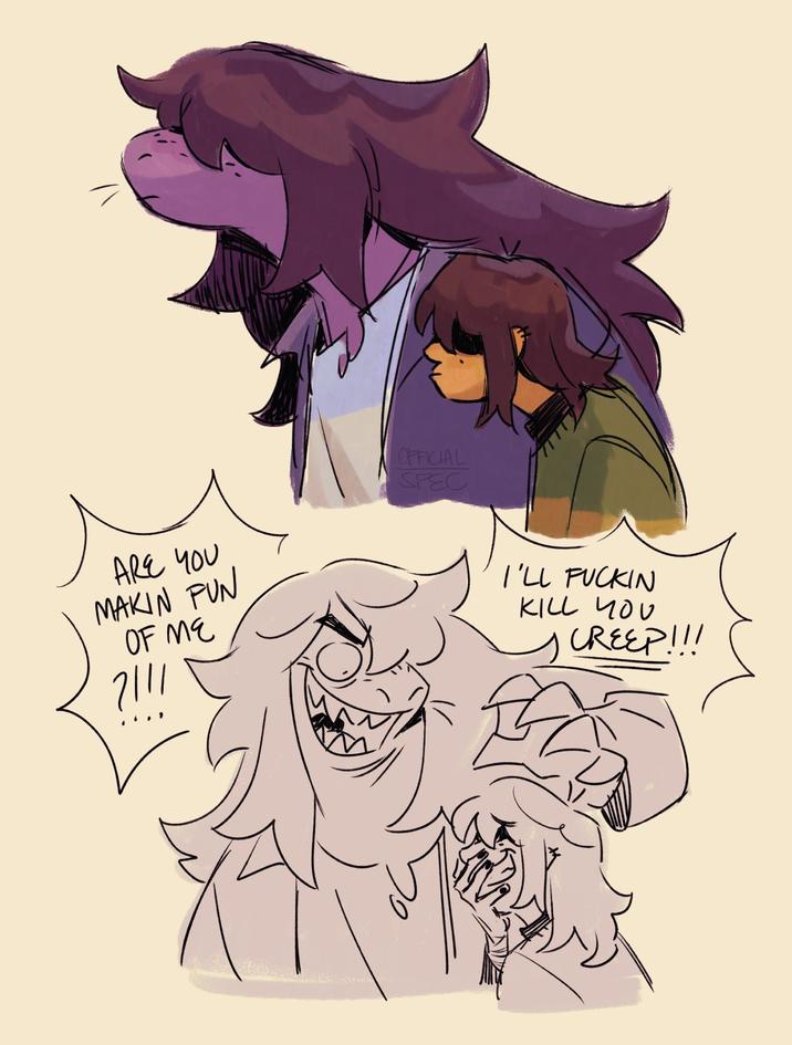 ARE YOU MAKIN PUN OF ME 7111 OFFICIAL SPEC I'LL F----- KILL YOU CREEP!!!