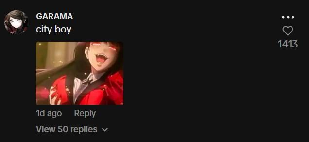 GARAMA city boy 1d ago Reply View 50 replies く ♡ 1413