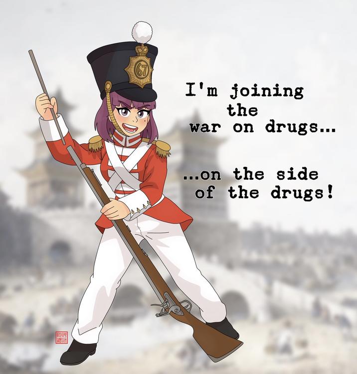 BETY 「體 I'm joining the war on drugs... ...on the side of the drugs!