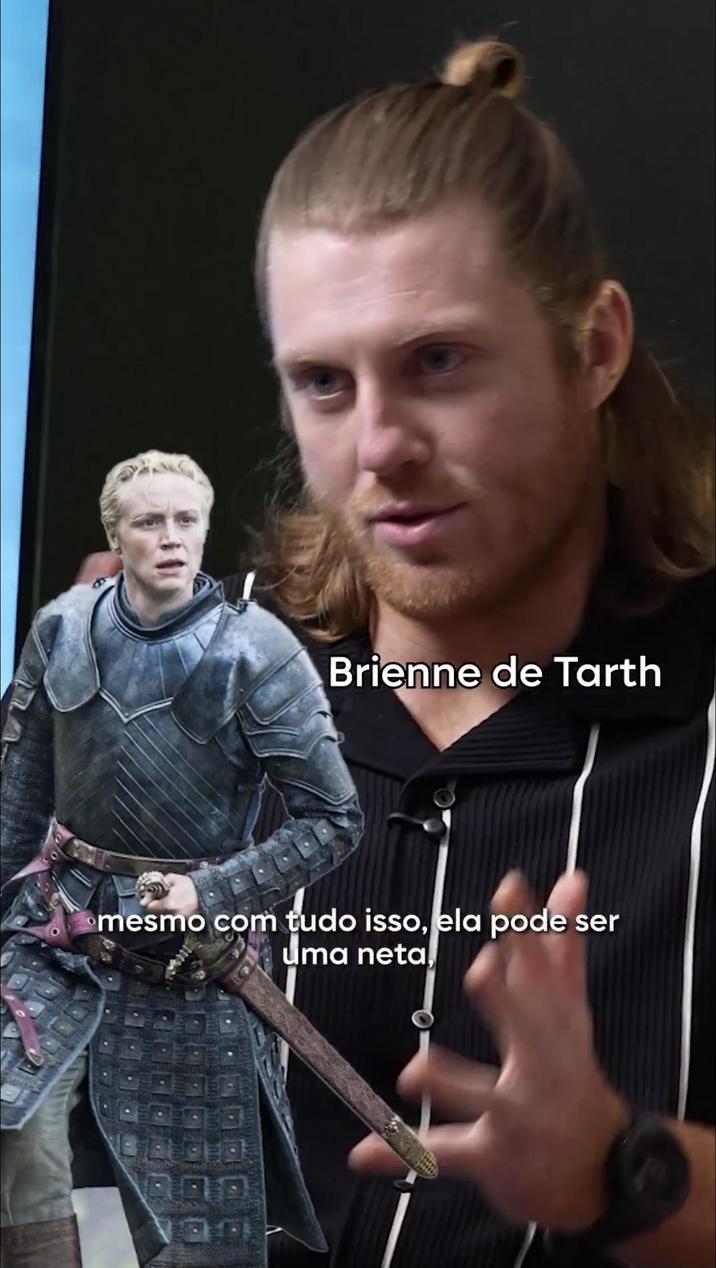 Brienne de Tarth mesmo com tudo isso, ela pode ser uma neta