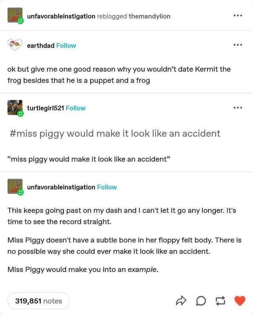 Just to be clear, that title is from the Reddit post I collected this from.