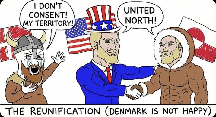 I DON'T CONSENT! MY TERRITORY! UNITED NORTH! THE REUNIFICATION (DENMARK IS NOT HAPPY)