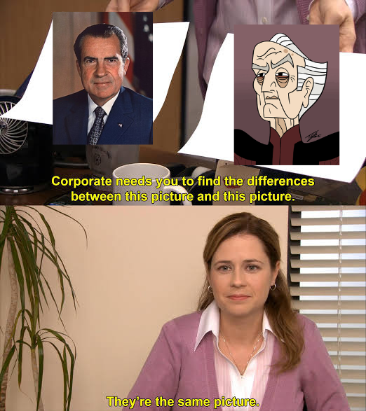 Corporate needs you to find the differences between this picture and this picture. They're the same picture.