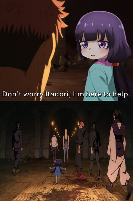 Don't worry Itadori, I'm here to help. 66