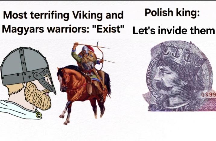 Most terrifing Viking and Polish king: Magyars warriors: "Exist" Let's invide them GS99