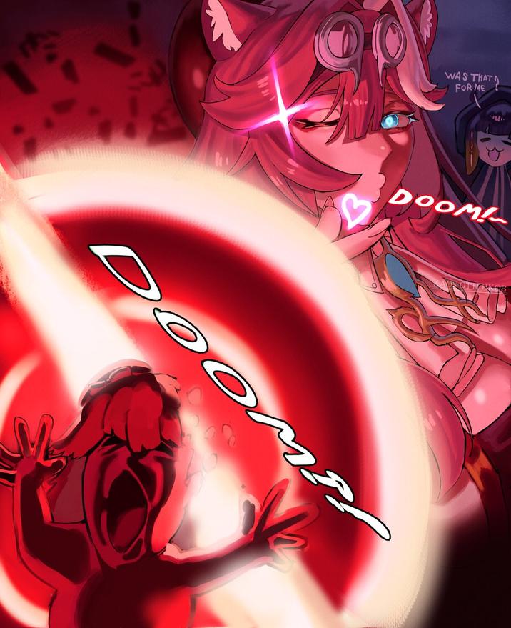 WAS THAT FOR ME DOOM DOOMP