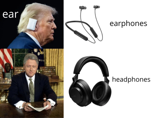 ear earphones headphones